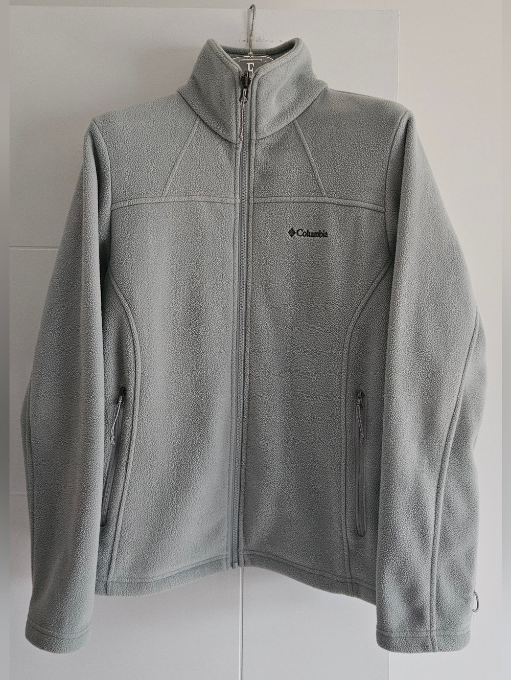 Columbia M women's full zip-up fleece sweater jacket Medium